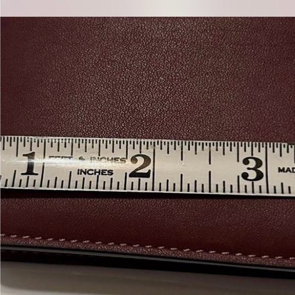 Coach Leather Striped Mini Multicolor Crossbody Wallet/Bag NWOT - Picture 6 of 6